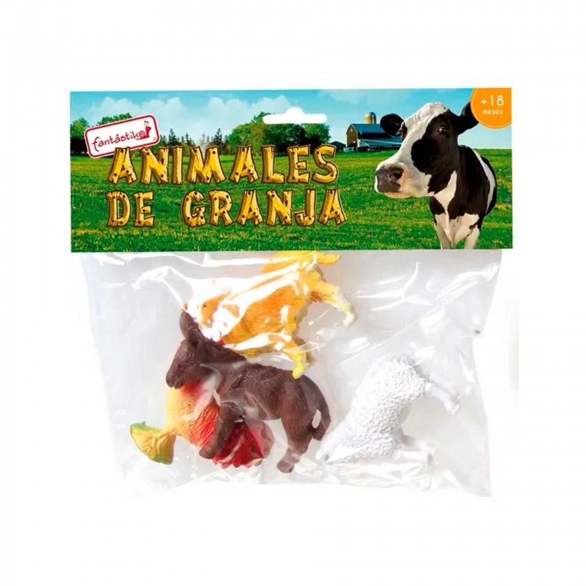 Animais Quinta 11CM Pack 4