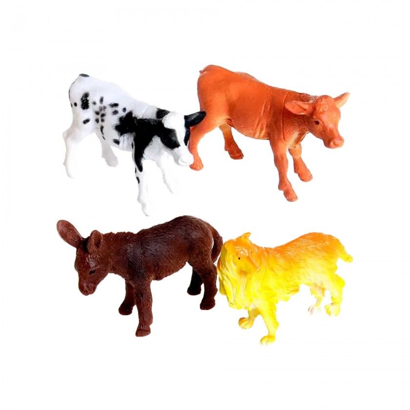 Animais Quinta 11CM Pack 4