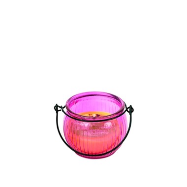 Vela Citronela Copo Vidro 10H 70gr 7X7.6cm