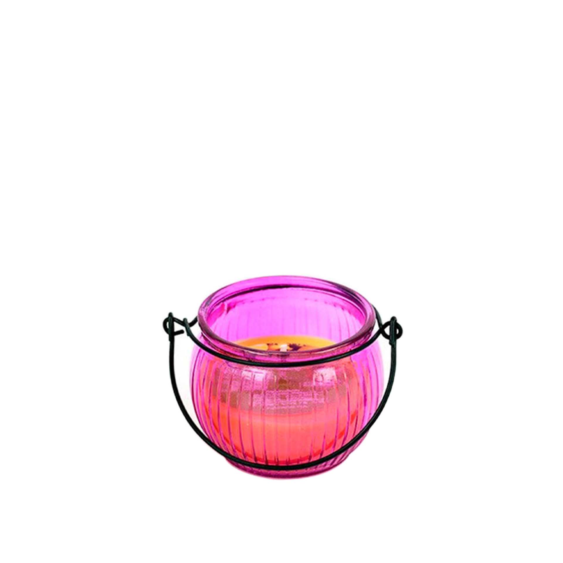 Vela Citronela Copo Vidro 10H 70gr 7X7.6cm