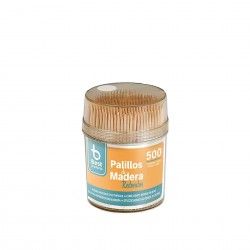 Palito Madeira com Paliteiro 6.5cm Pack 500