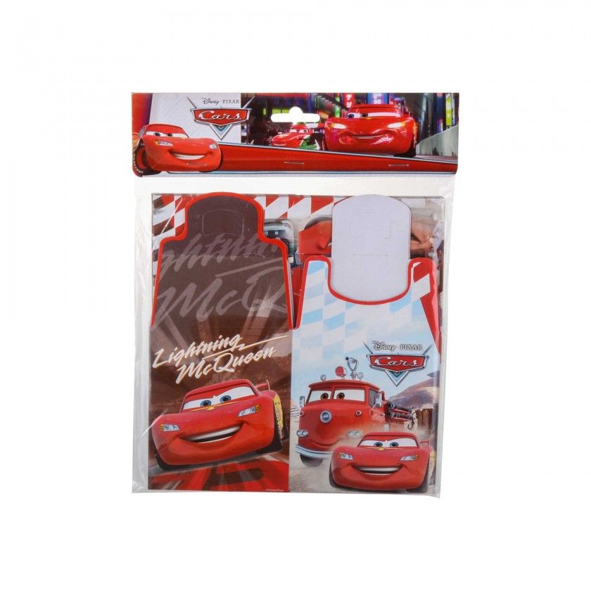 Caixa Papel Cars Pack 4