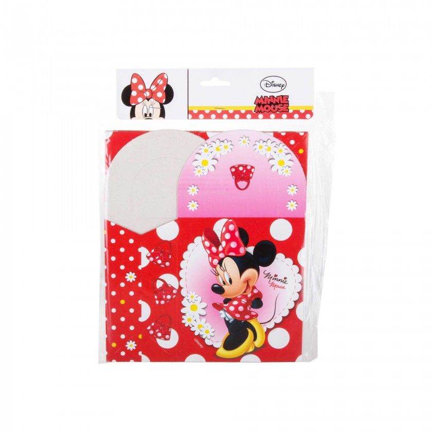 Caixa Papel Minnie Pack 4 Caixa Papel Minnie Pack 4