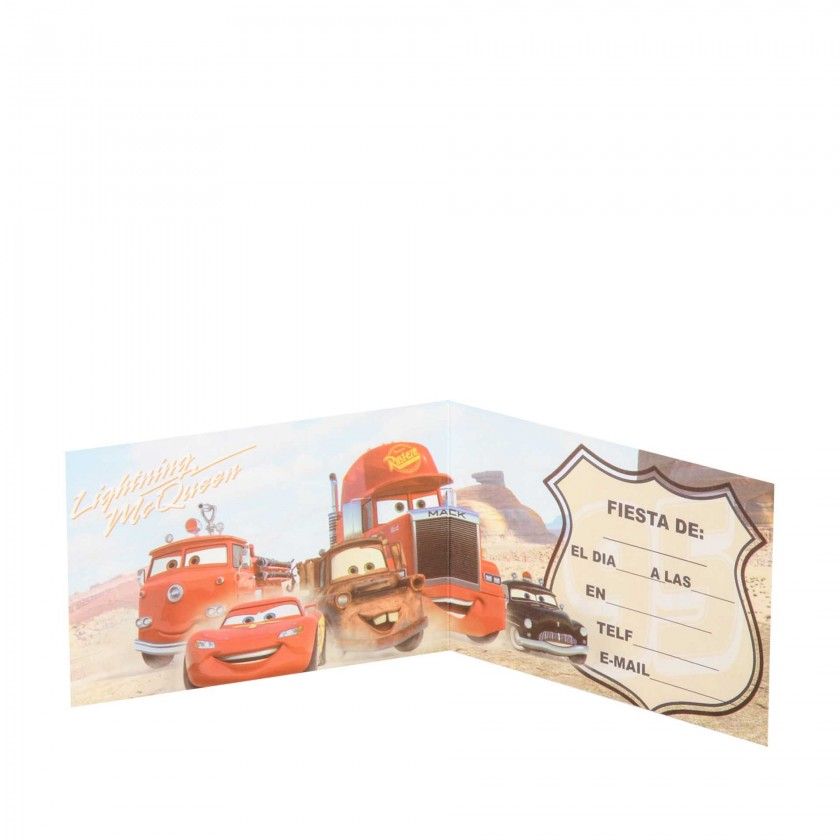 Convite Cars Pack 6 Convite Cars Pack 6