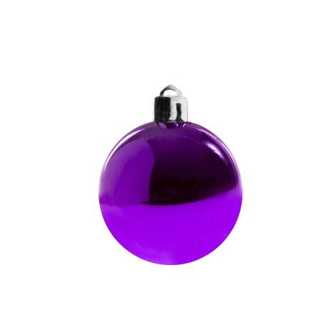 Bola Natal Violeta 7CM Pack 6 - Image product