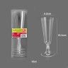 Copo Flute Reutilizável Plástico 150ml Pack 4 Copo Flute Reutilizável Plástico 150ml Pack 4
