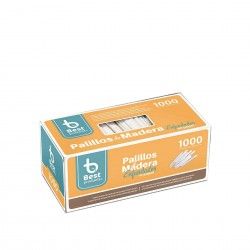 Palito Madeira Higinico Embalado Papel 6.5cm Pack 1000