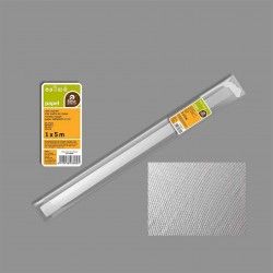 Rolo Toalha Mesa Papel Branco 5X1m