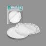 Naperon Papel com Bandeja Redondo Branco 21cm Pack 3 Naperon Papel com Bandeja Redondo Branco 21cm Pack 3