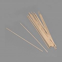 Palito Espetada Madeira 25cm Pack 100
