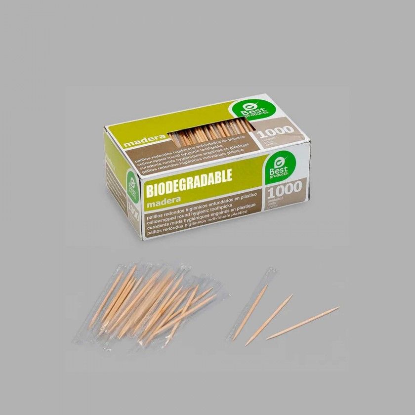 Palito Higinico Embalado em Plstico Pack 1000