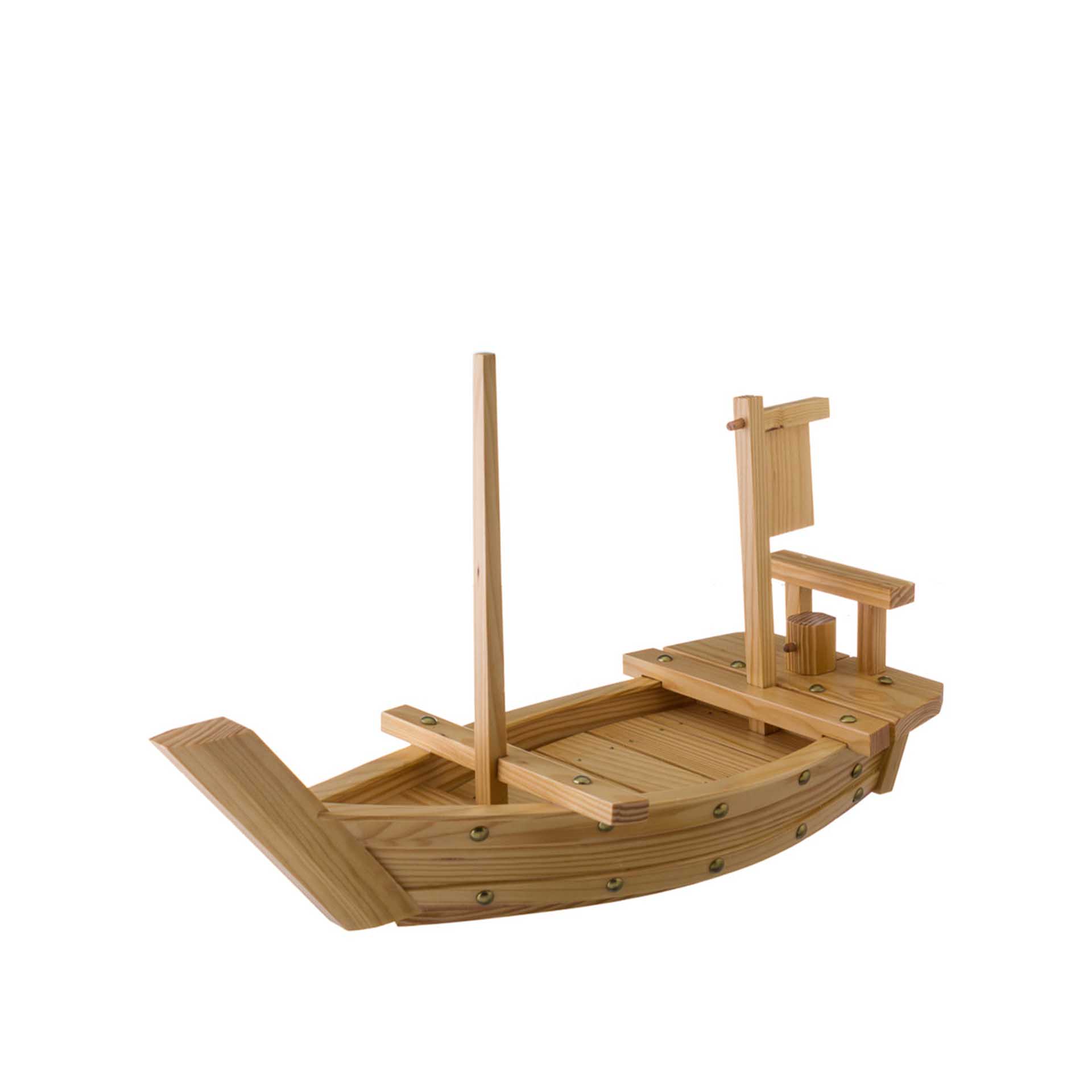 Barco Servir Sushi Madeira 50X21X32cm
