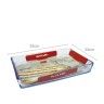 Assadeira Forno Vidro Retangular 32X22cm Assadeira Forno Vidro Retangular 32X22cm