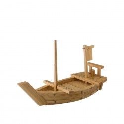 Barco Servir Sushi Madeira 50X21X32cm