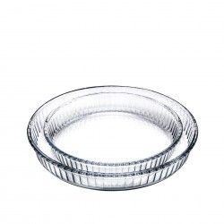 Assadeira Forno Vidro Redonda 26cm / 32cm Pack 2