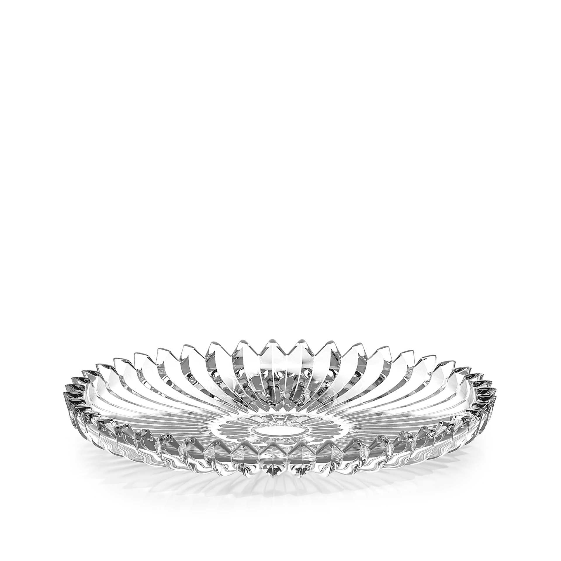 Prato Bolo Vidro Mónaco sem Pé Redondo 29cm