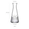 Decanter Vidro Timeless 940ml 6.5X11.8X26.4cm