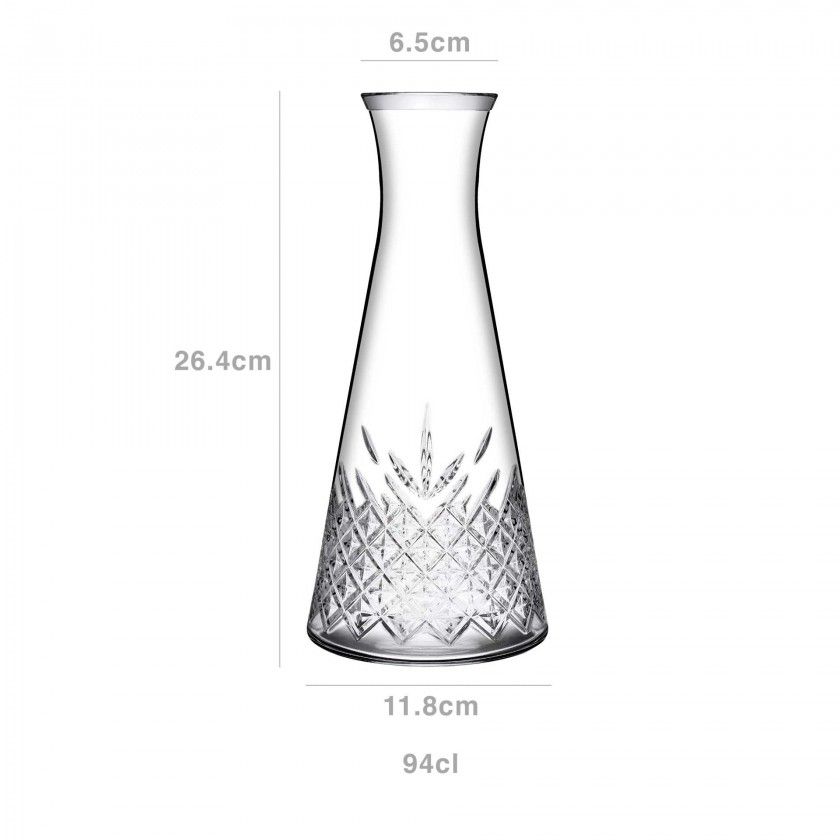 Decanter Vidro Timeless 940ml 6.5X11.8X26.4cm