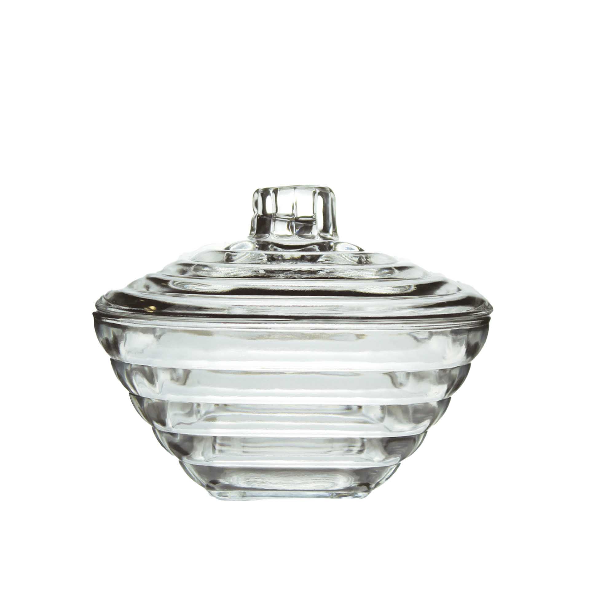 Bomboneira Vidro Clermont Redonda 355ml 11.9X9.4cm