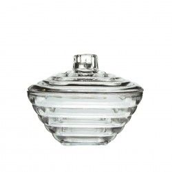 Bomboneira Vidro Clermont Redonda 355ml 11.9X9.4cm