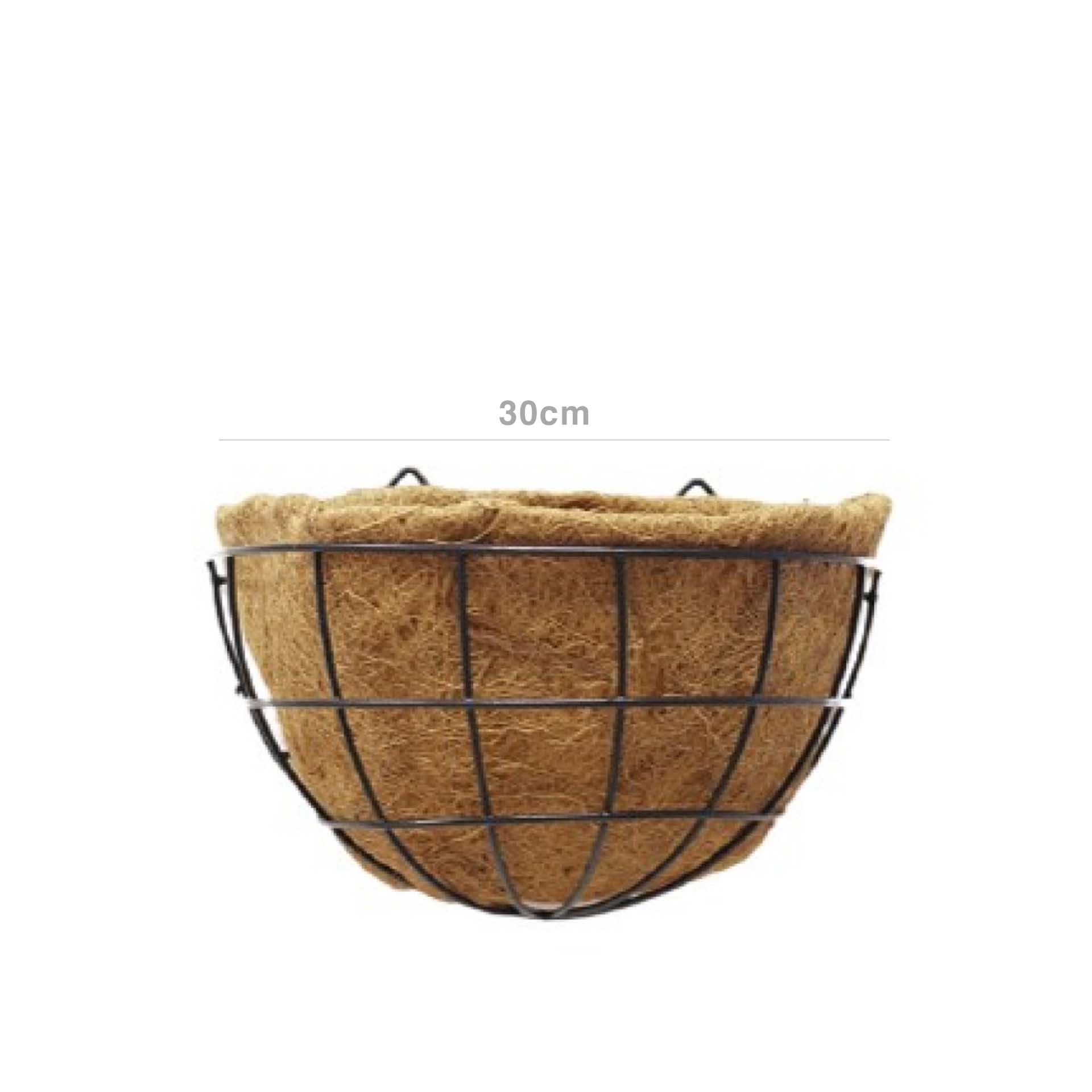 Floreira Fibra Coco Redonda