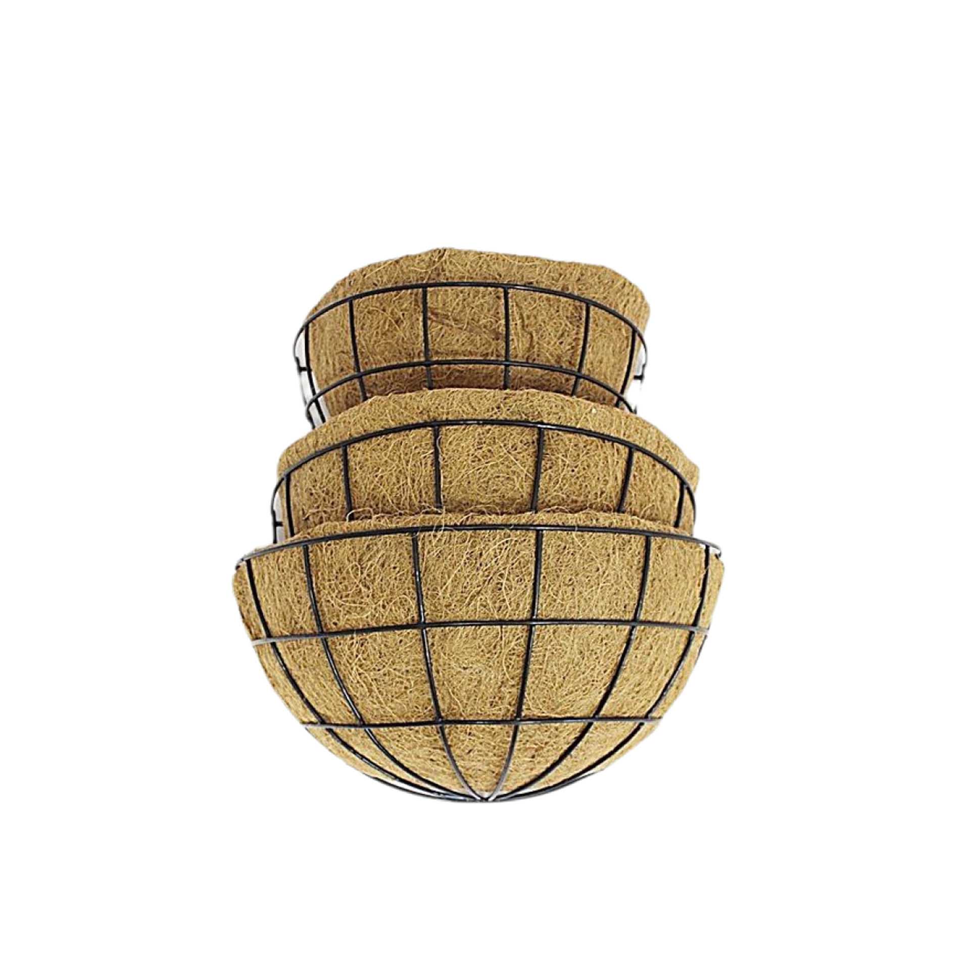 Floreira Fibra Coco Redonda