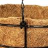 Floreira Fibra Coco com Suporte 30X14cm Floreira Fibra Coco com Suporte 30X14cm