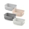 Cesto Multiusos Plstico 1100ml 18.5X13.5X6.5cm
