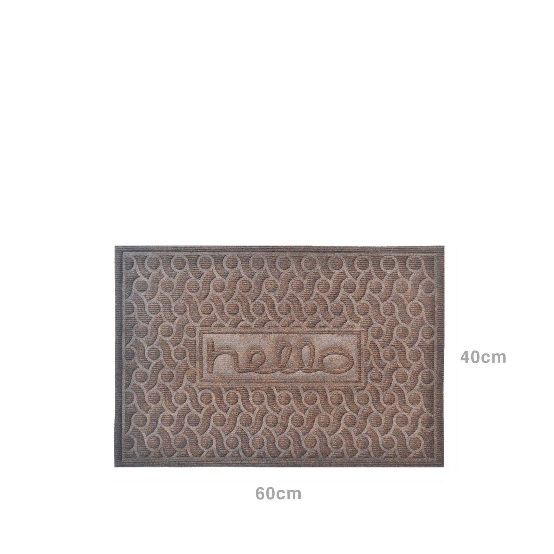 Tapete Porta Leno / 40% Borracha 40X60cm