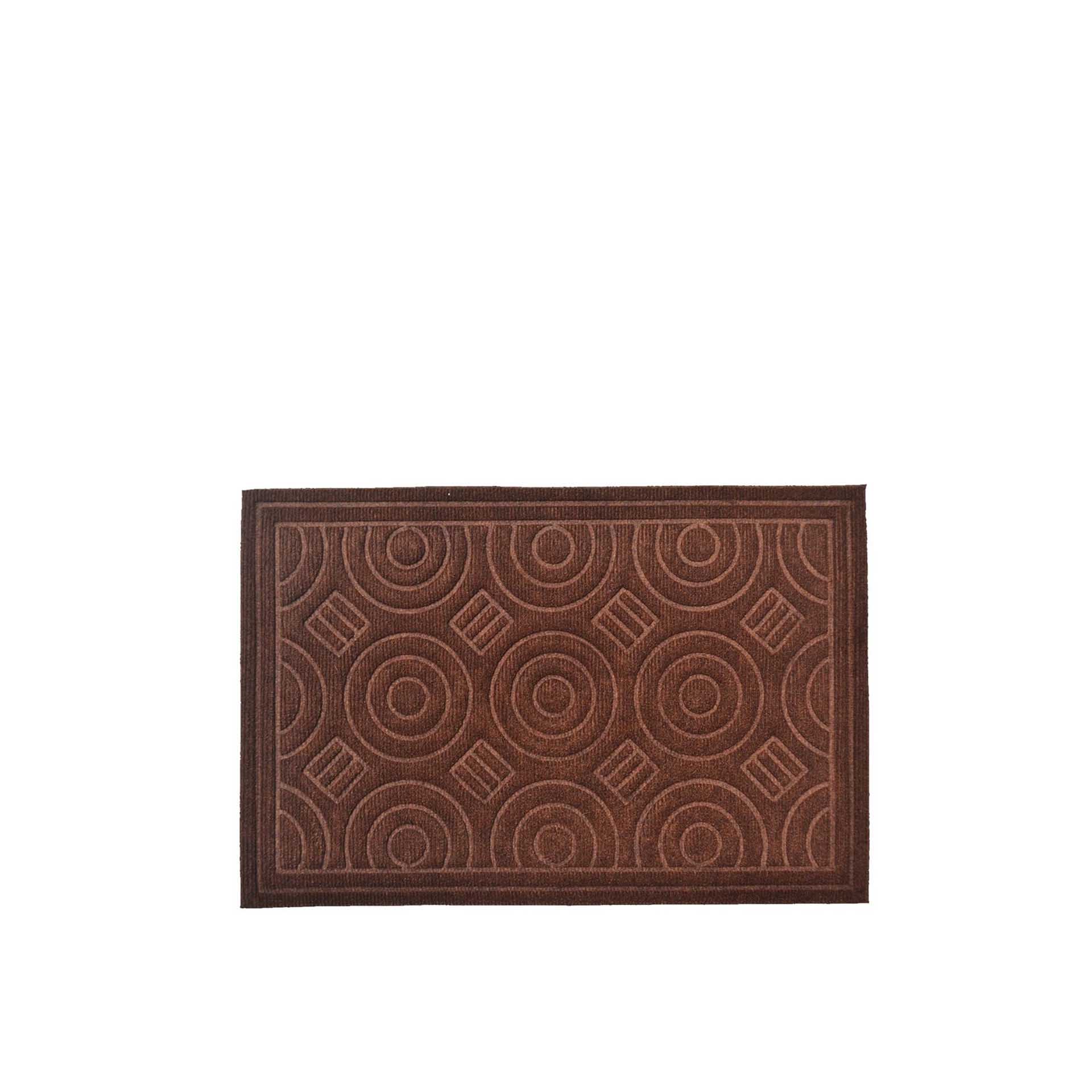 Tapete Porta Leno / 40% Borracha Castanho 40X60cm