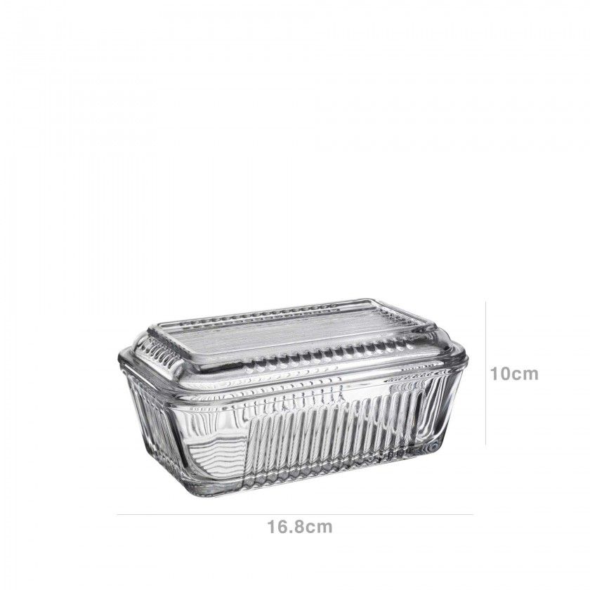 Manteigueira Vidro Tereyaglik 16.8X10cm Manteigueira Vidro Tereyaglik 16.8X10cm