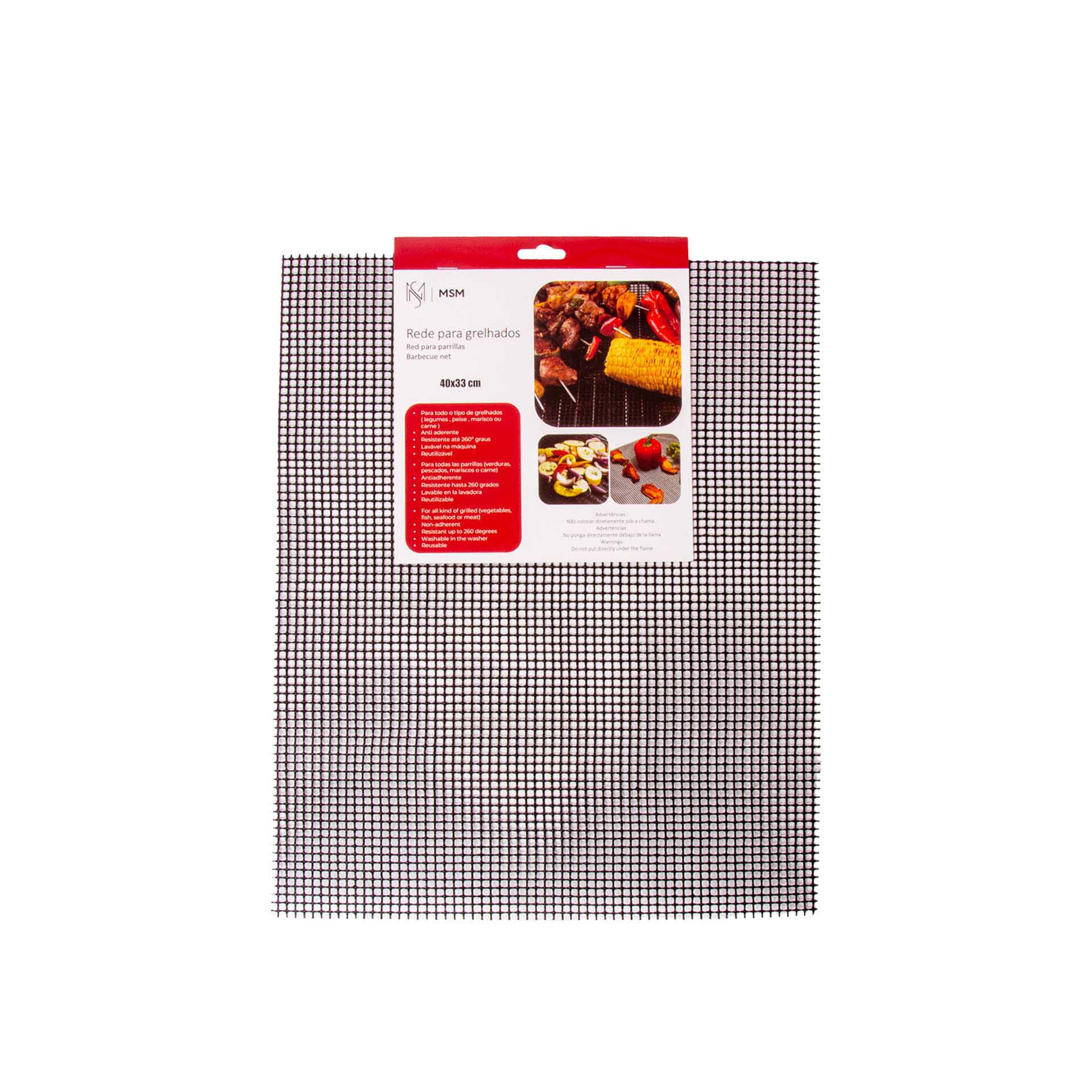 Rede Antiaderente para Grelhados
