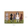 Tapete Porta Fibra Coco / Borracha 40X60cm Tapete Porta Fibra Coco / Borracha 40X60cm