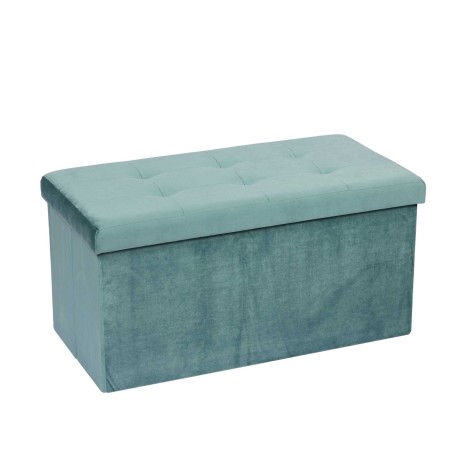 Banqueta Veludo Retangular 76X38X38CM - Image product