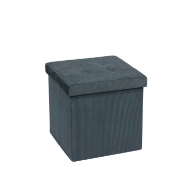 Banqueta Veludo Quadrado 38X38X38CM