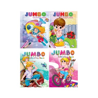 Livro Pintar Jumbo 128 P�ginas