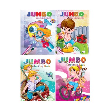 Livro Pintar Jumbo 128 P�ginas