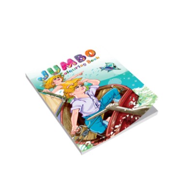 Livro Pintar Jumbo 128 P�ginas