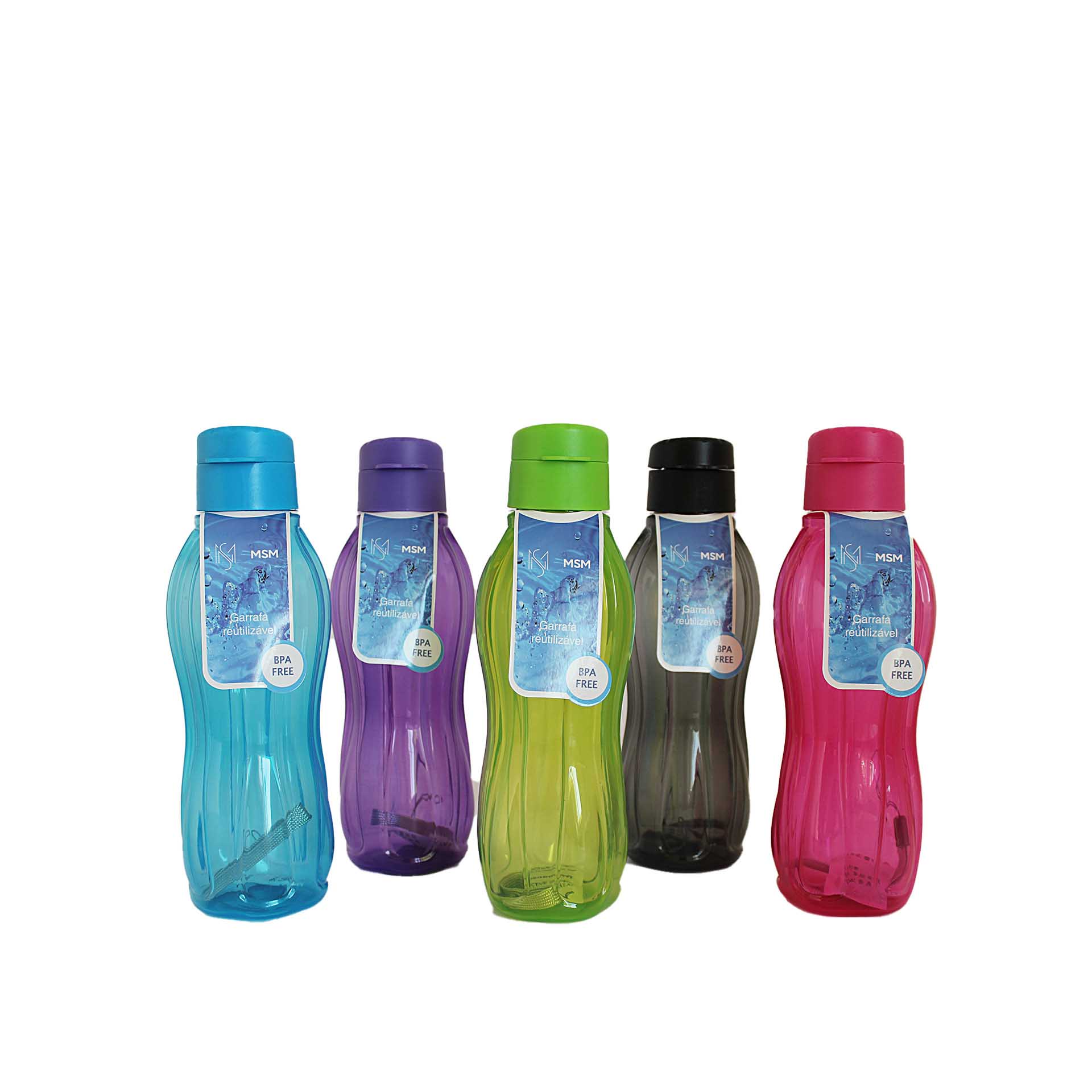 Garrafa Desporto Plástico 800ml
