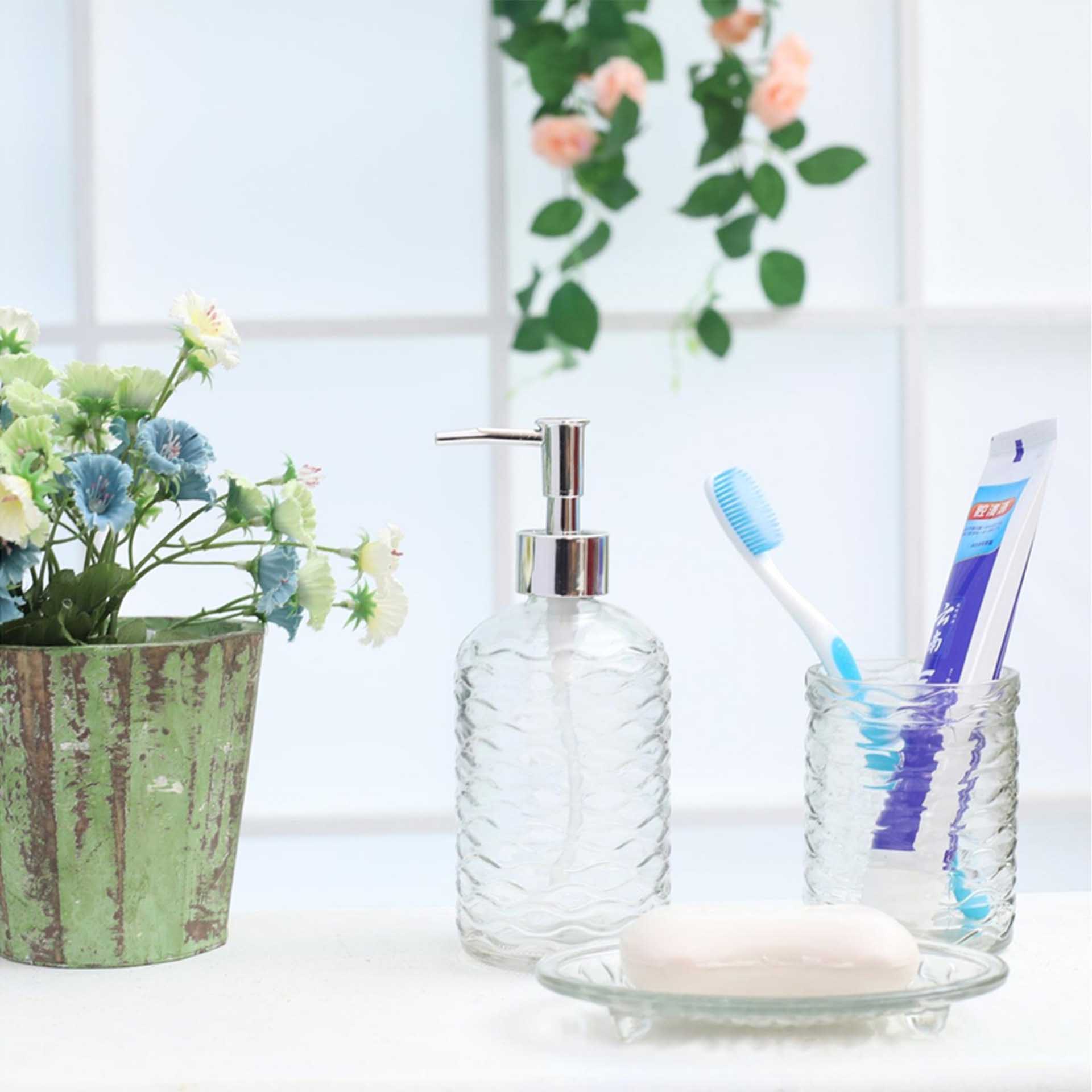 Conjunto WC Vidro 3 Peças