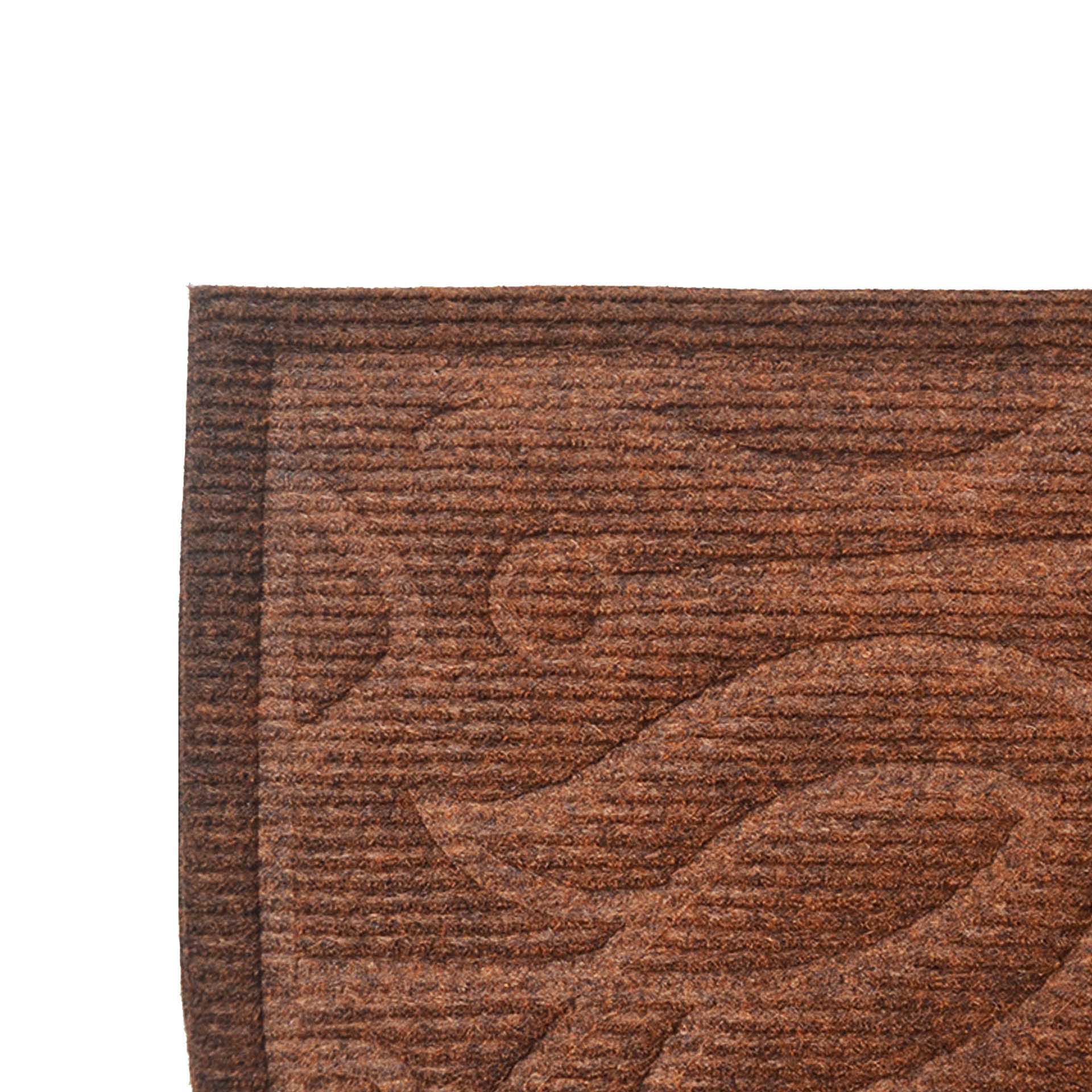 Tapete Porta Leno / 40% Borracha Castanho 40X60cm