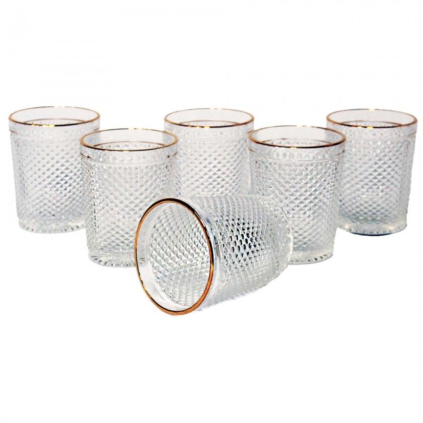 Copo Picotado Dourado 27CL Copo Picotado Dourado 27CL