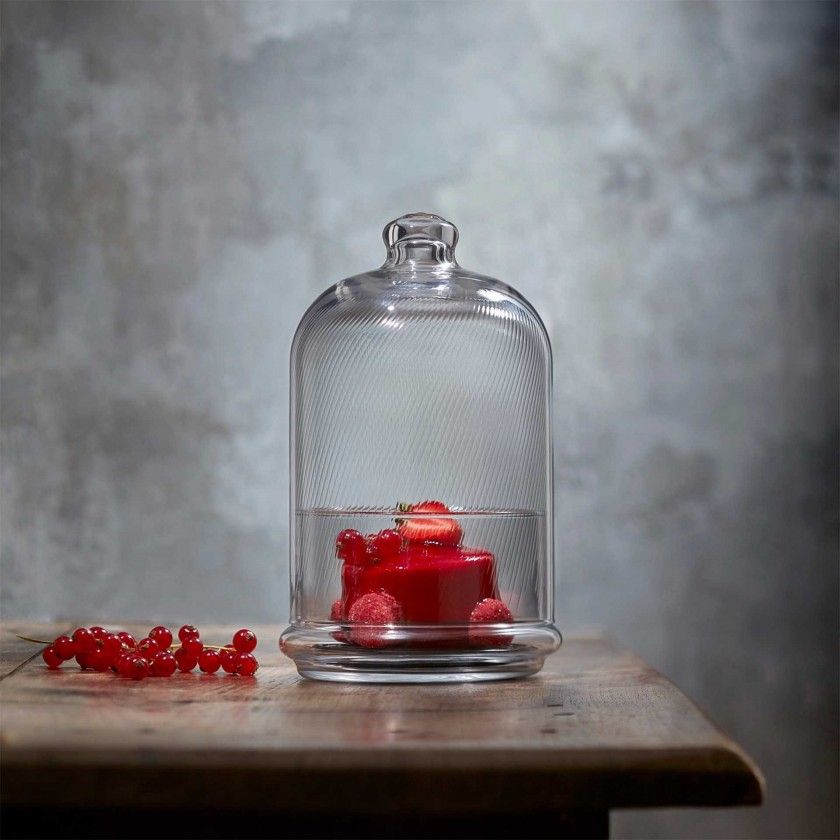 Queijeira Vidro Ptisserie Midi 10X19.6CM