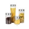 Frasco Hermético Kitchenware com Tampa Metal 650ml Frasco Hermético Kitchenware com Tampa Metal 650ml
