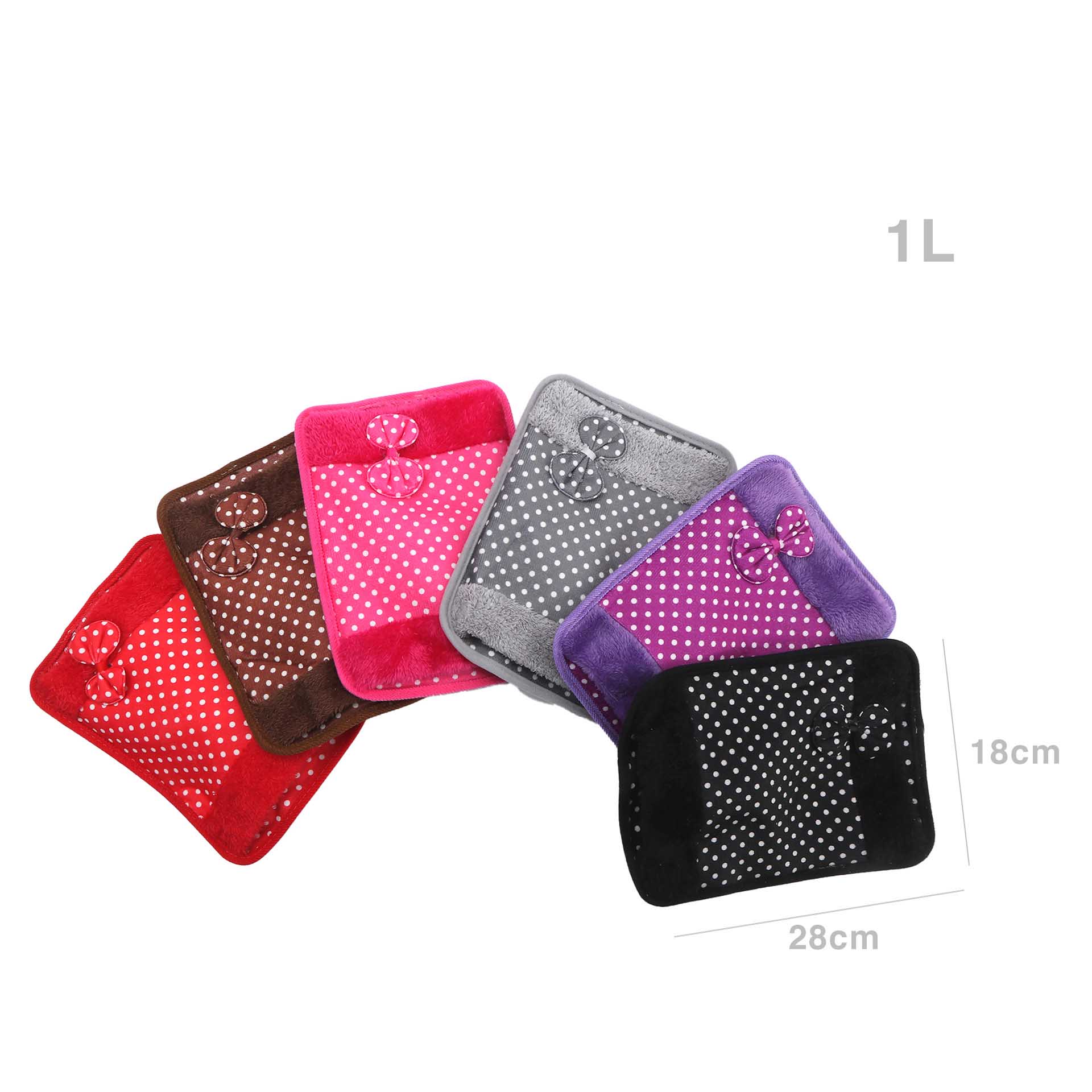 Saco Água Quente Elétrico Laço 1000ml 28X18cm