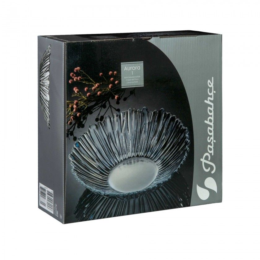 Taa Fruteira Vidro Aurora 30.4X9.4cm