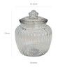 Frasco Vidro Redondo 1250ml 14.8X18cm Frasco Vidro Redondo 1250ml 14.8X18cm