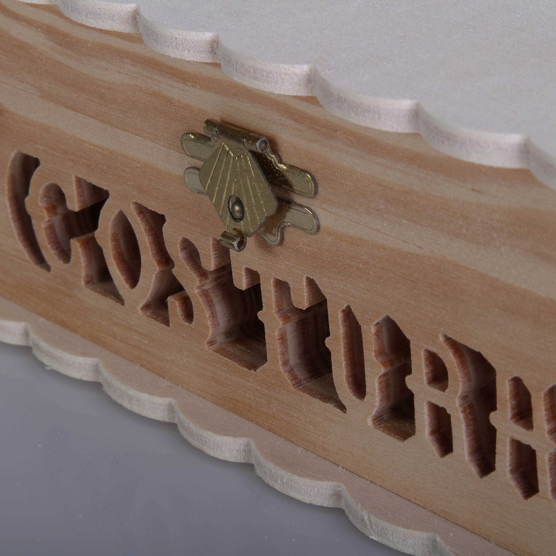 Caixa Costura Natural 22X16X7CM