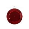 Prato Marcador Vermelho 33CM Prato Marcador Vermelho 33CM