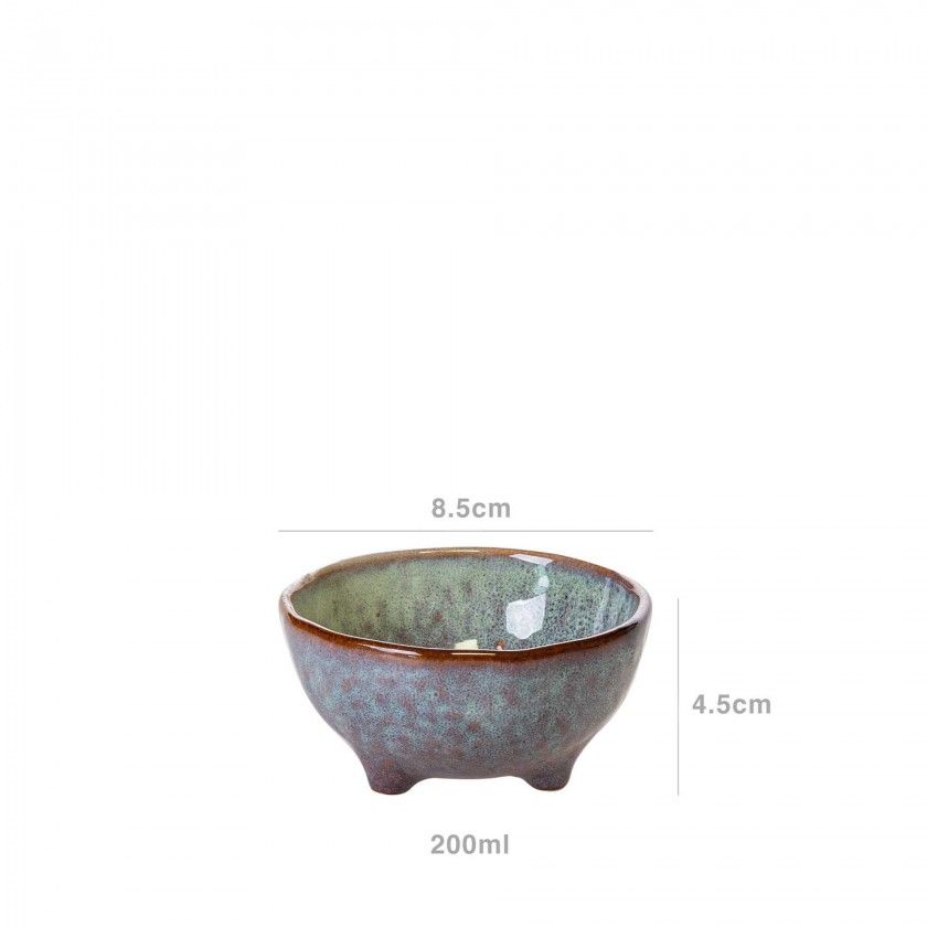 Ta�a Porcelana Serton Redondo Azul 750ml 8.5X4.5cm